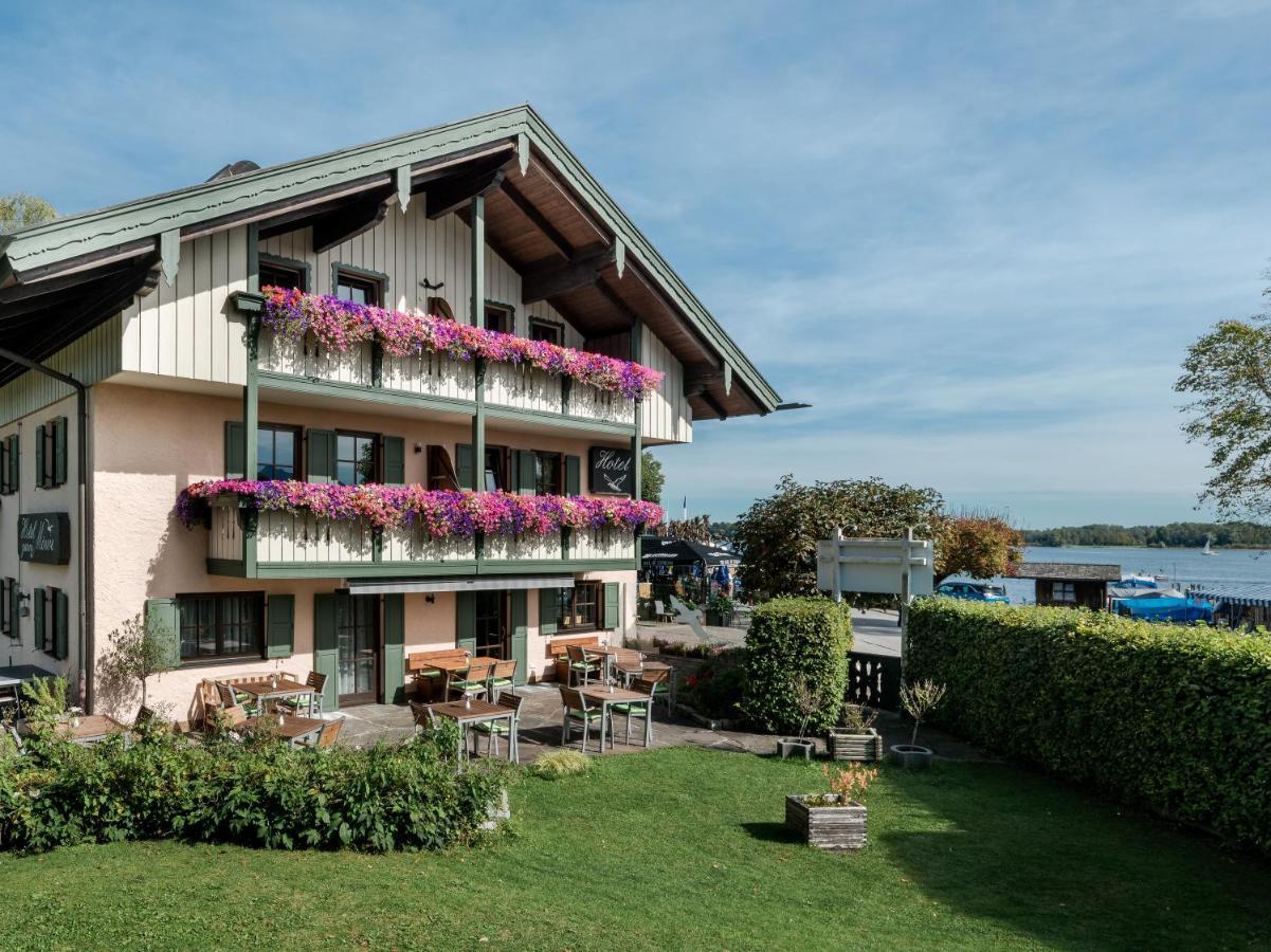 Hotel Garni Moewe Am See Prien am Chiemsee Bagian luar foto