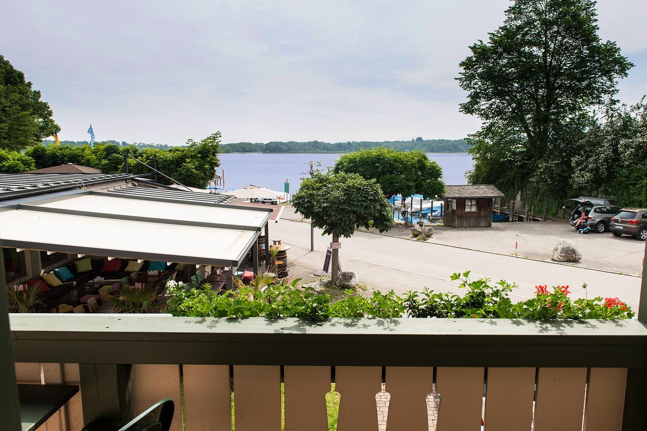 Hotel Garni Moewe Am See Prien am Chiemsee Bagian luar foto